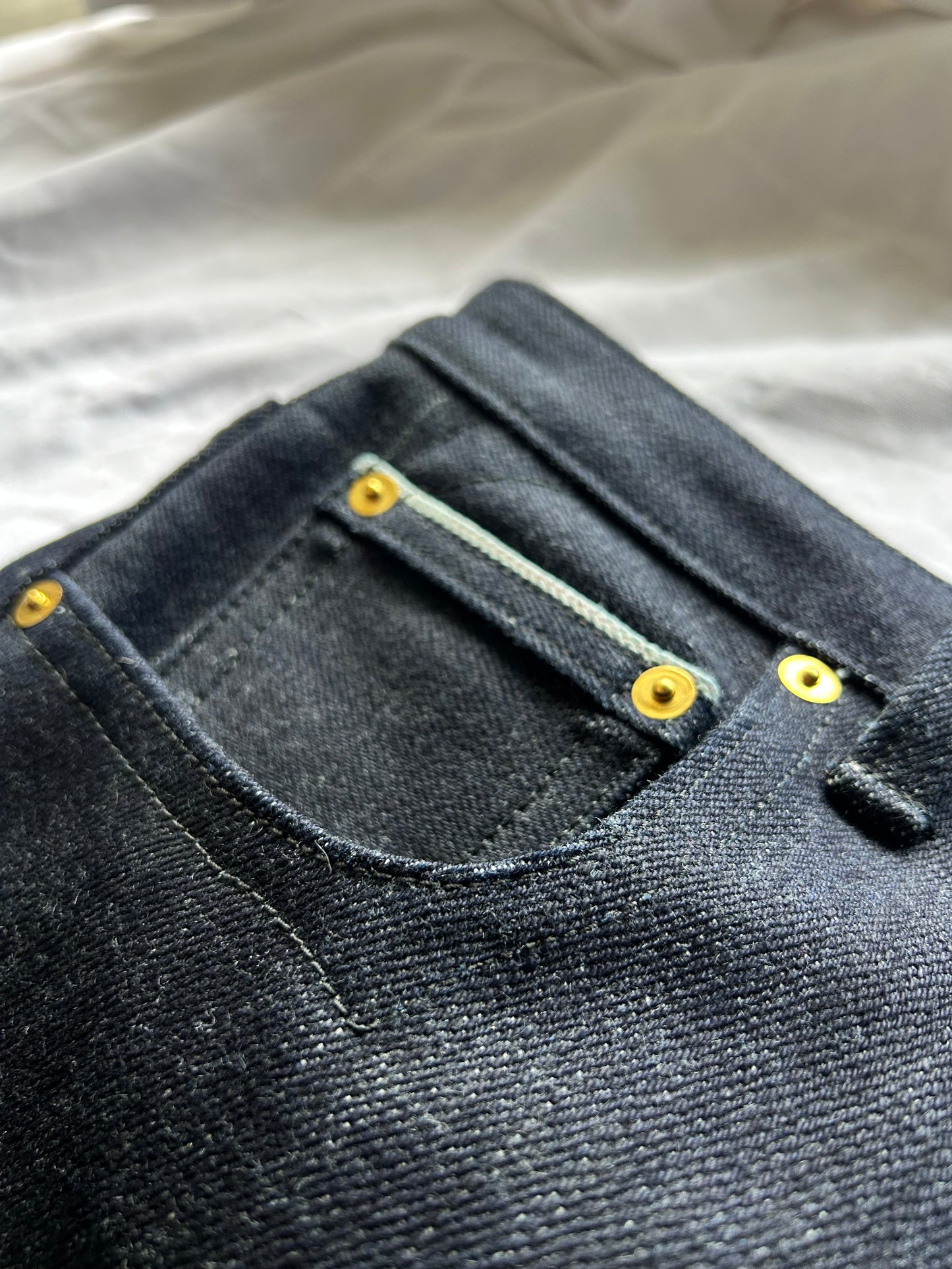 “Cotton/Hemp” 17.5 oz Slub Bootcut